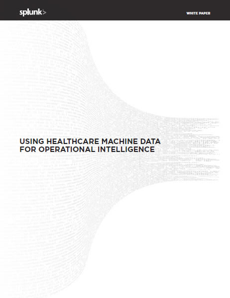 Using Healthcare Machine Data for Operational Intelligence